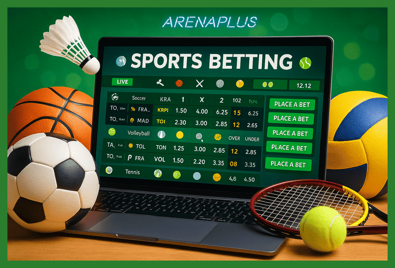 Aposte em apostas esportivas no cassino online ARENAPLUS