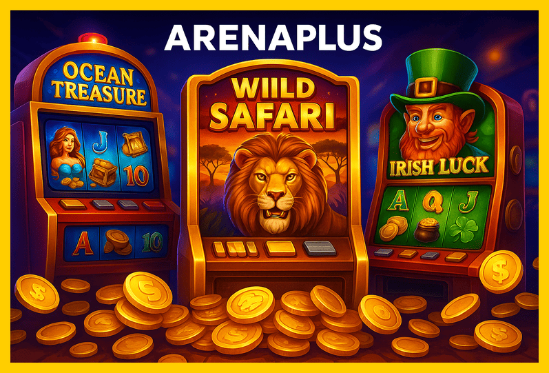 Jogos de Slot no Casino Online ARENAPLUS
